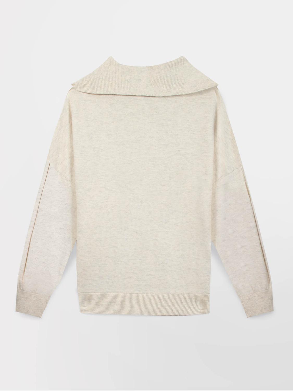 Pull Femme blanc ENOLACAM Pull Femme blanc ENOLACAM