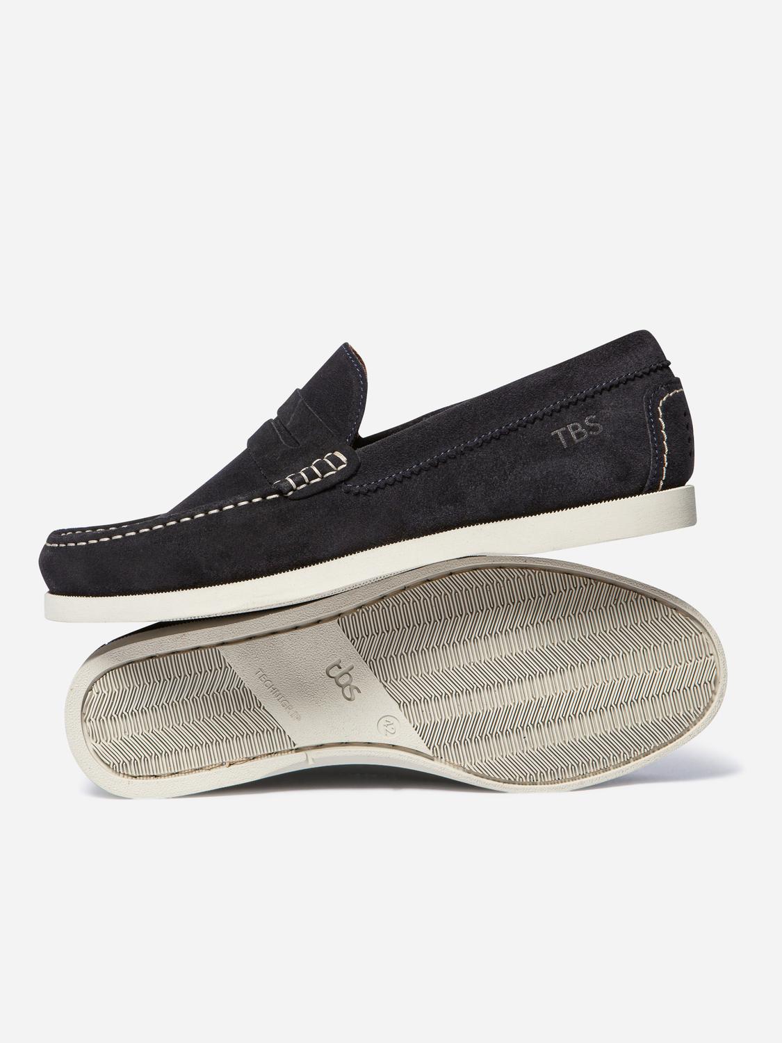 Mocassins homme marine PEROUSE