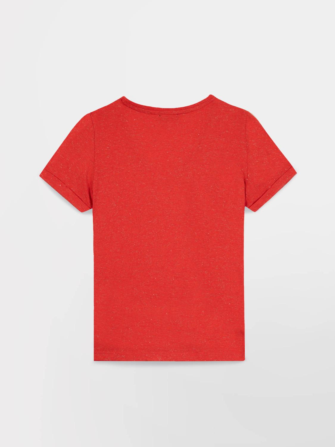 Tee-shirt en maille femme hibiscus ADINATEE