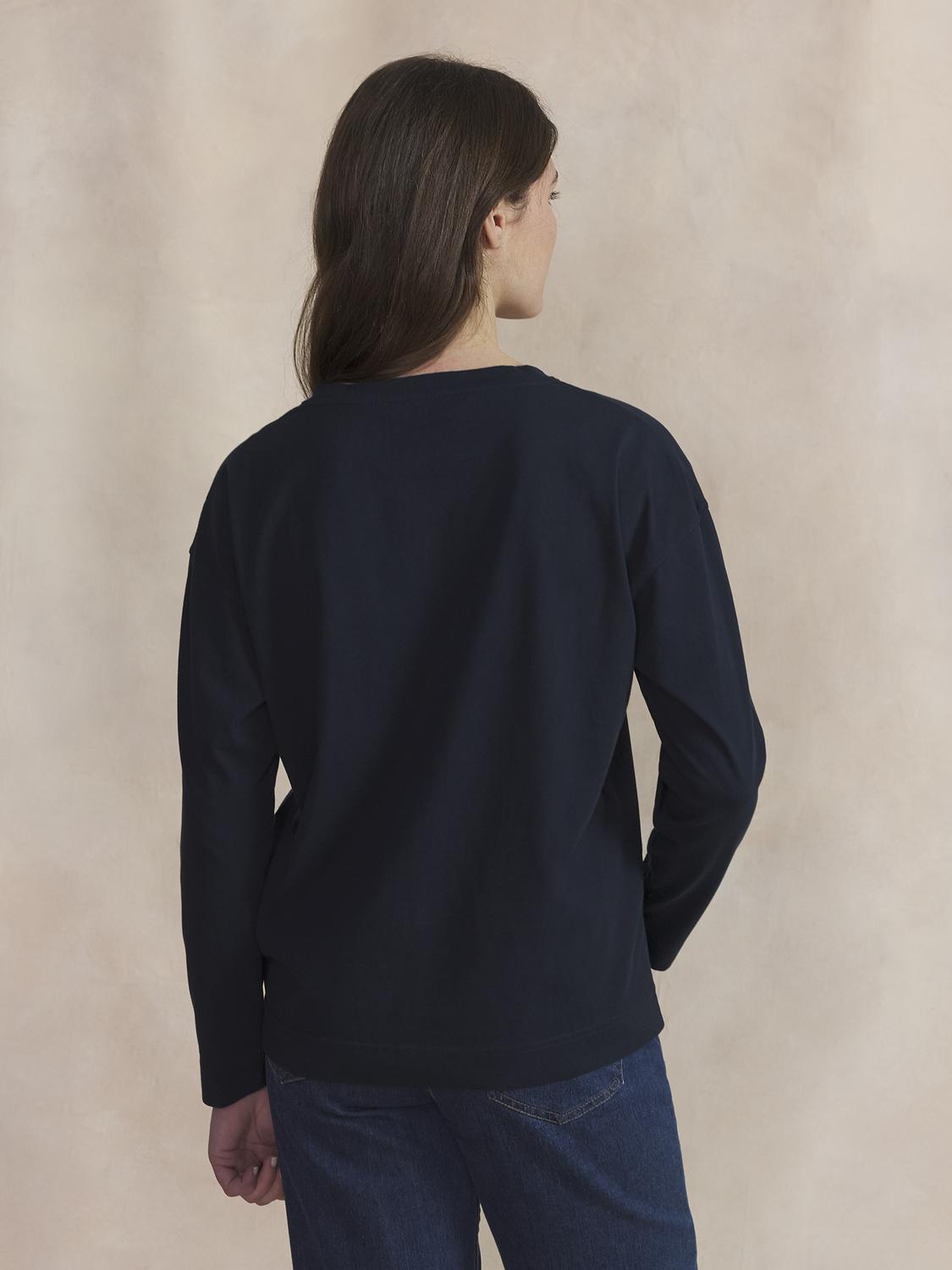 Tee Maille Femme Marine OLYRATEE