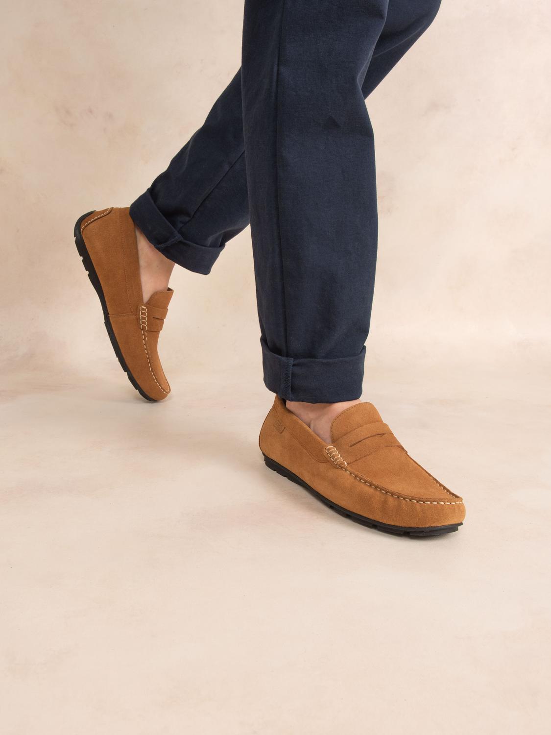 Mocassins homme tan SADILAC
