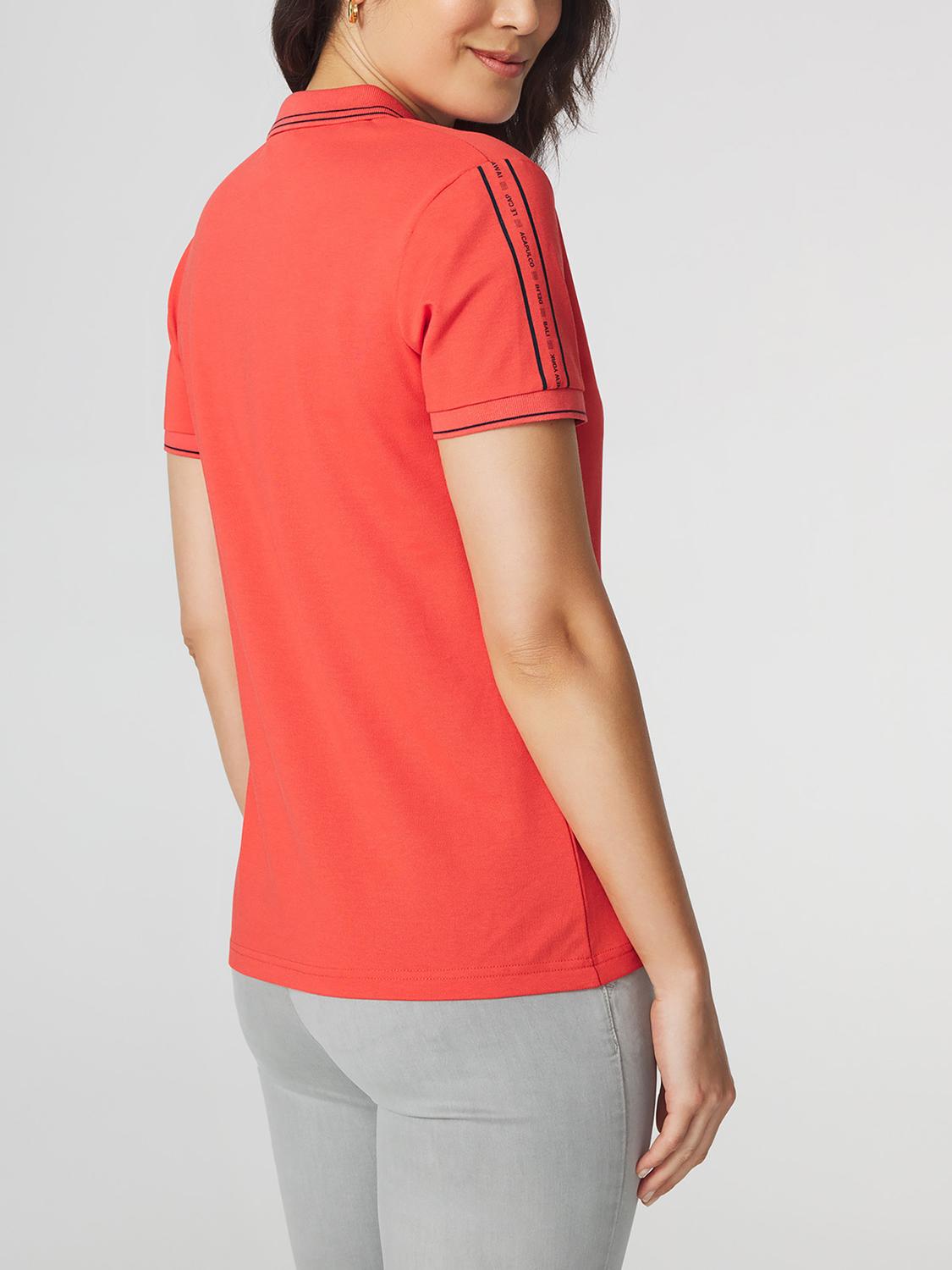 Polo Femme Piqué Rouge IRRISPOL