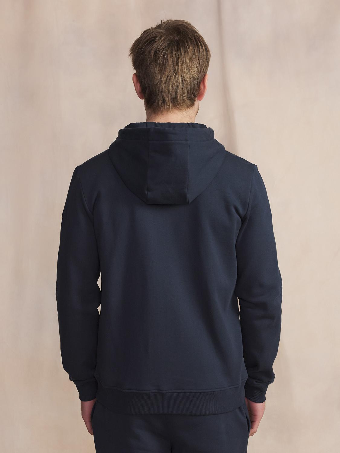 Sweat Marine Manches Longues Bleu JULINZIP