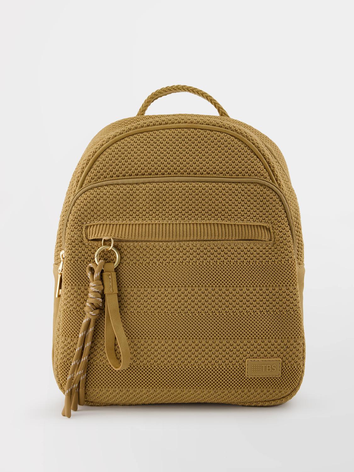 Sac à dos Femme Knit Recyclé Café JAZABAG