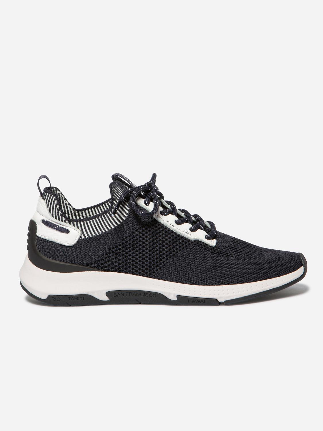 Women's running shoes Striped Baltic Dark JELLINA
