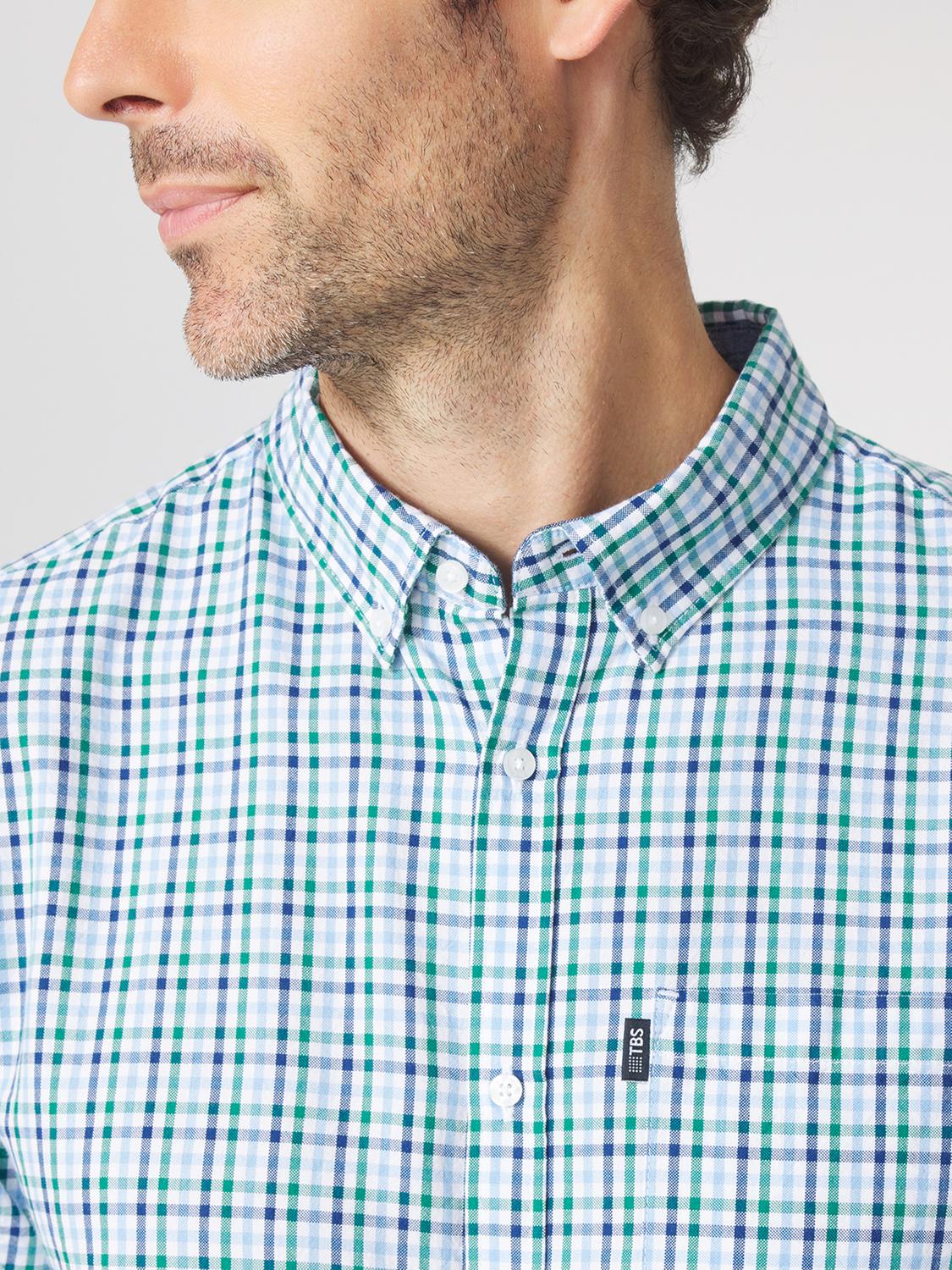 Chemise Homme manches Courtes à carreaux ORSONCHA