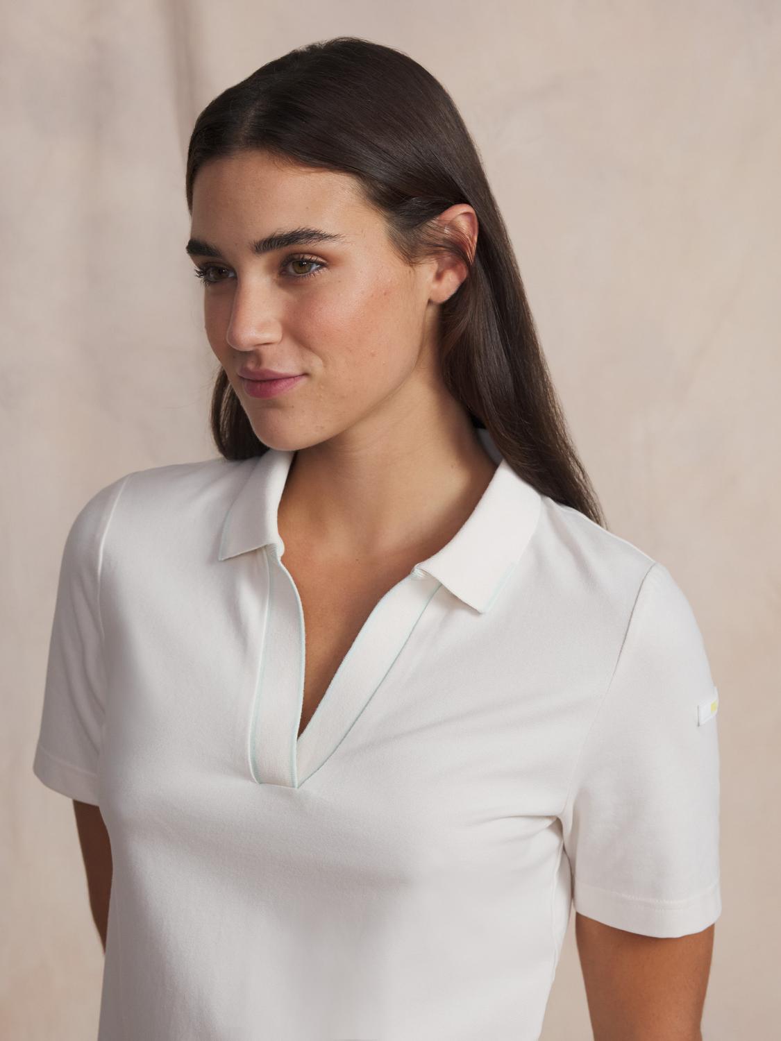 Polo femme greige RITTAPOL