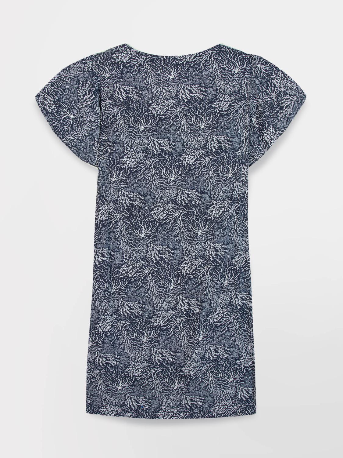 Robe courte femme navy HABBYROB