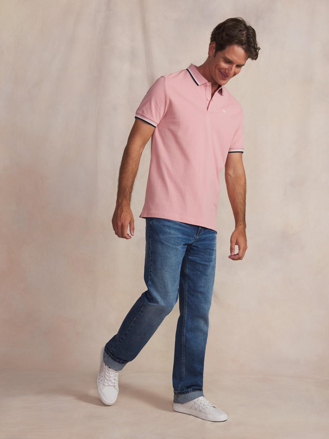 Polo homme orchidee YVANEPOL