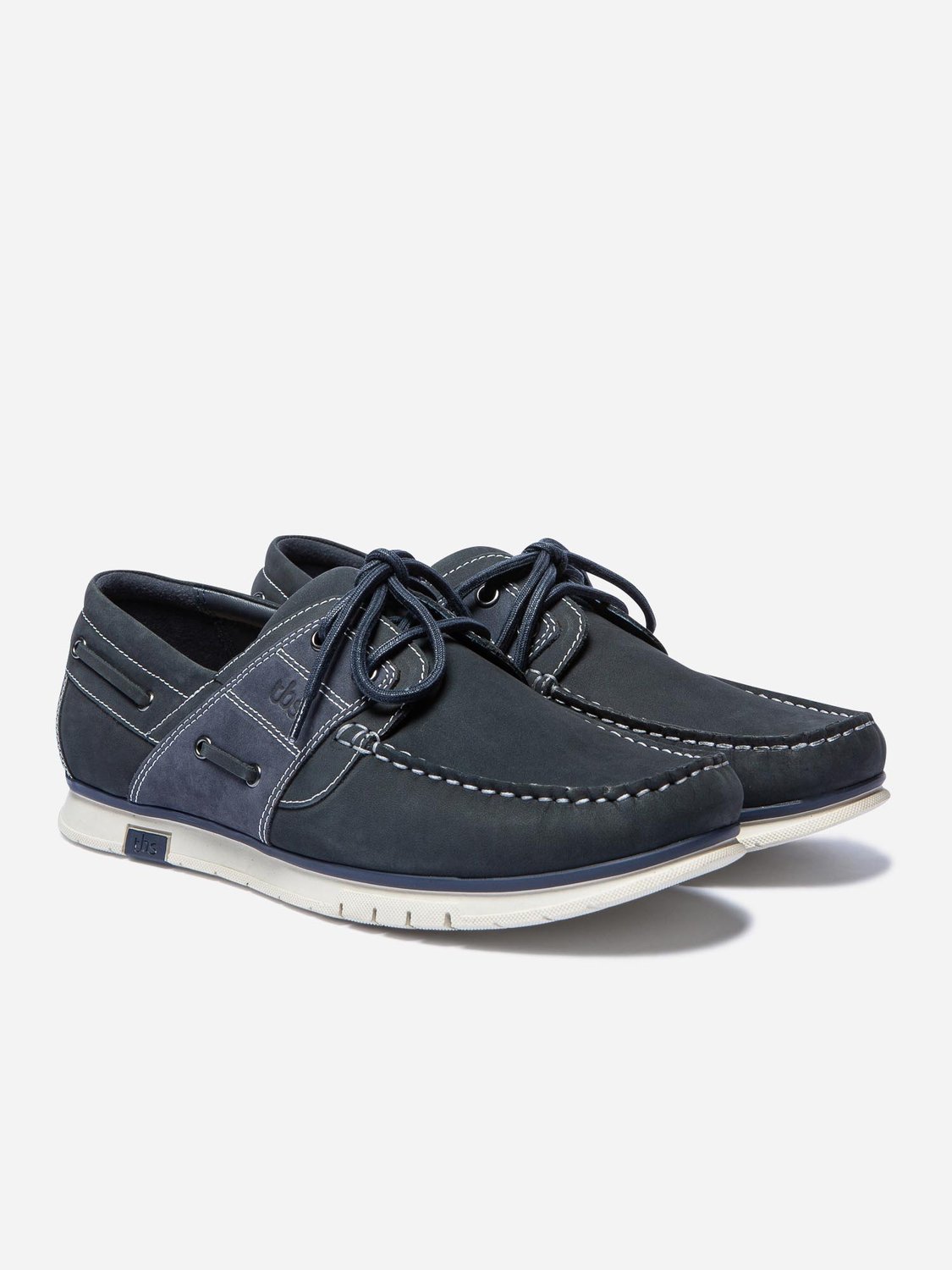 Chaussures Bateau Homme Souple Cuir Marine