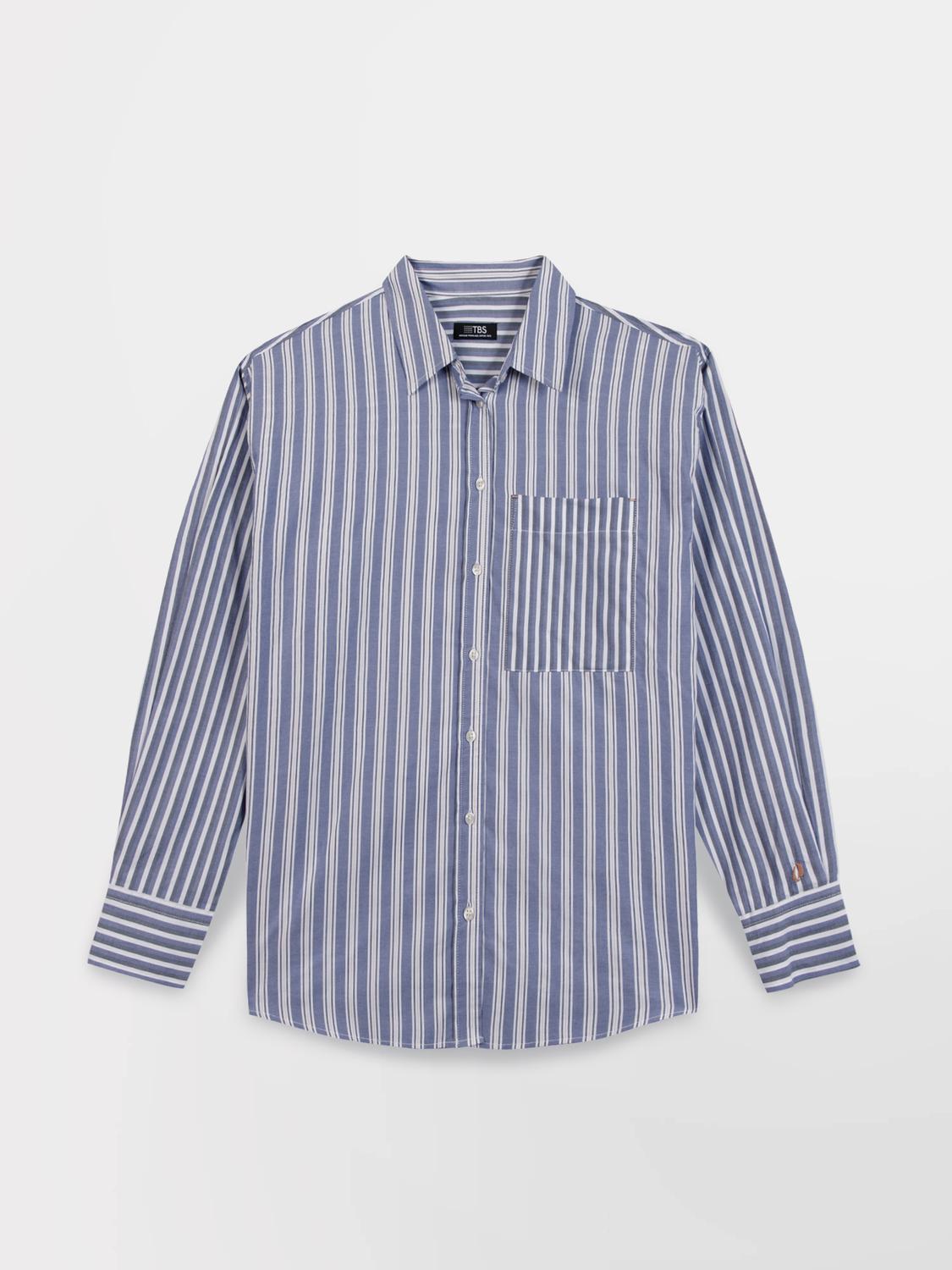 Chemise Femme Coton Indigo THEYACHE