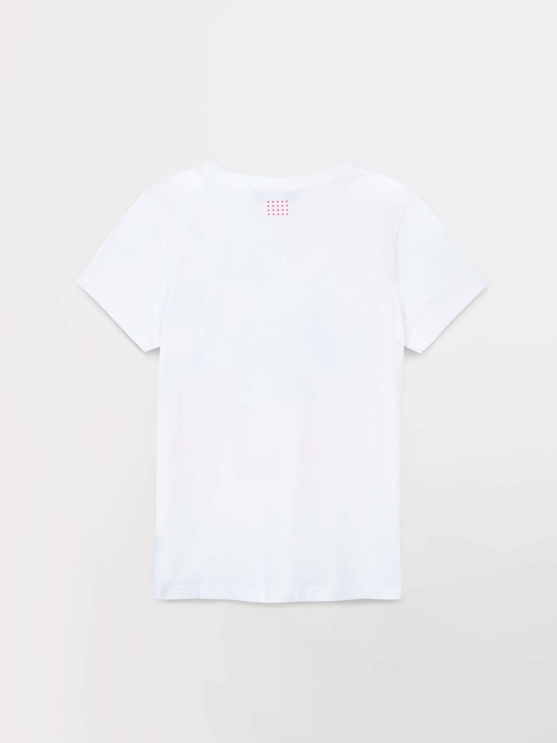Tee Shirt Femme Coton Biologique Motif Blanc