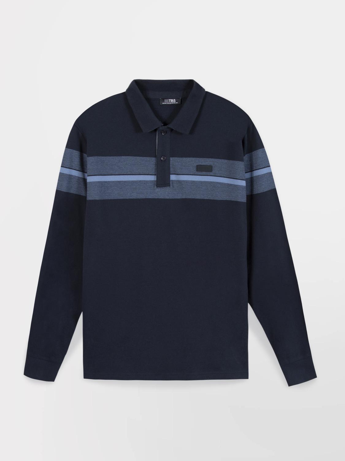 Polo Marine Manches Longues Bleu NIMIRPOL Polo Marine Manches Longues Bleu NIMIRPOL