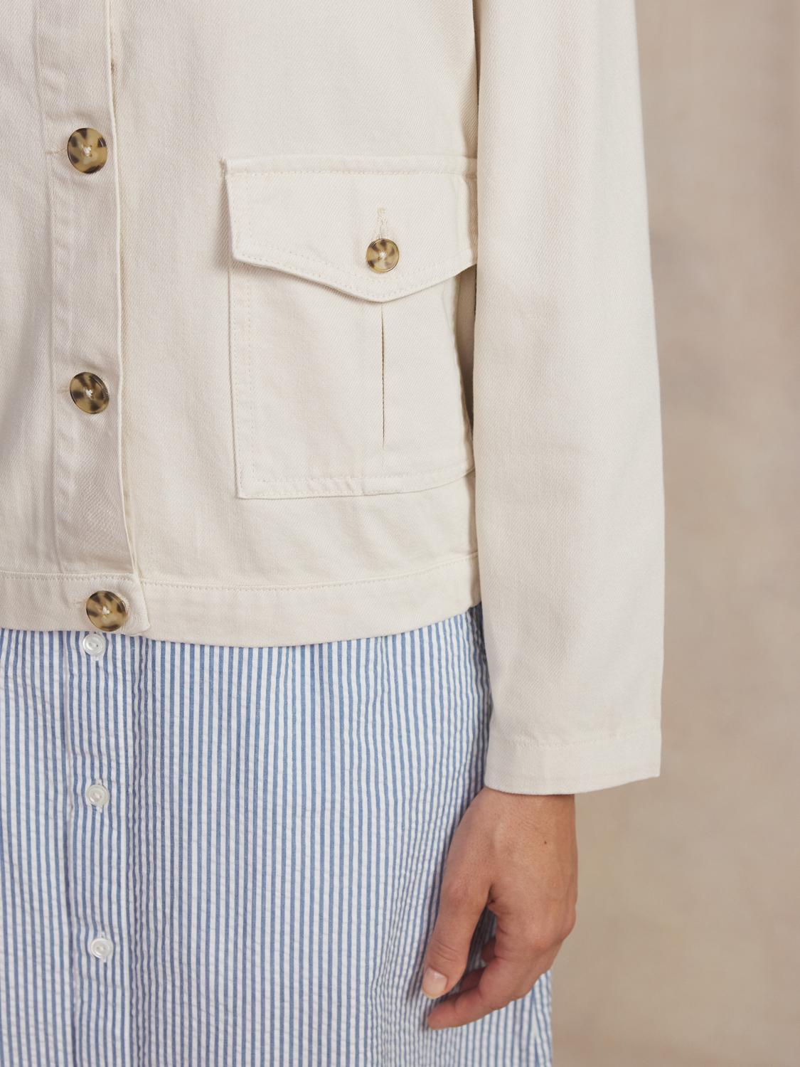 Veste femme ecru MADIEVES