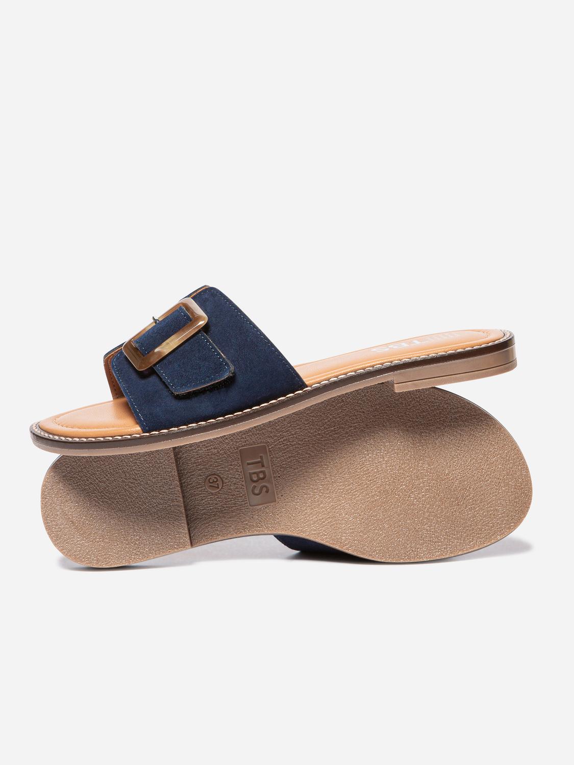 Mules femme marine ARIETTE