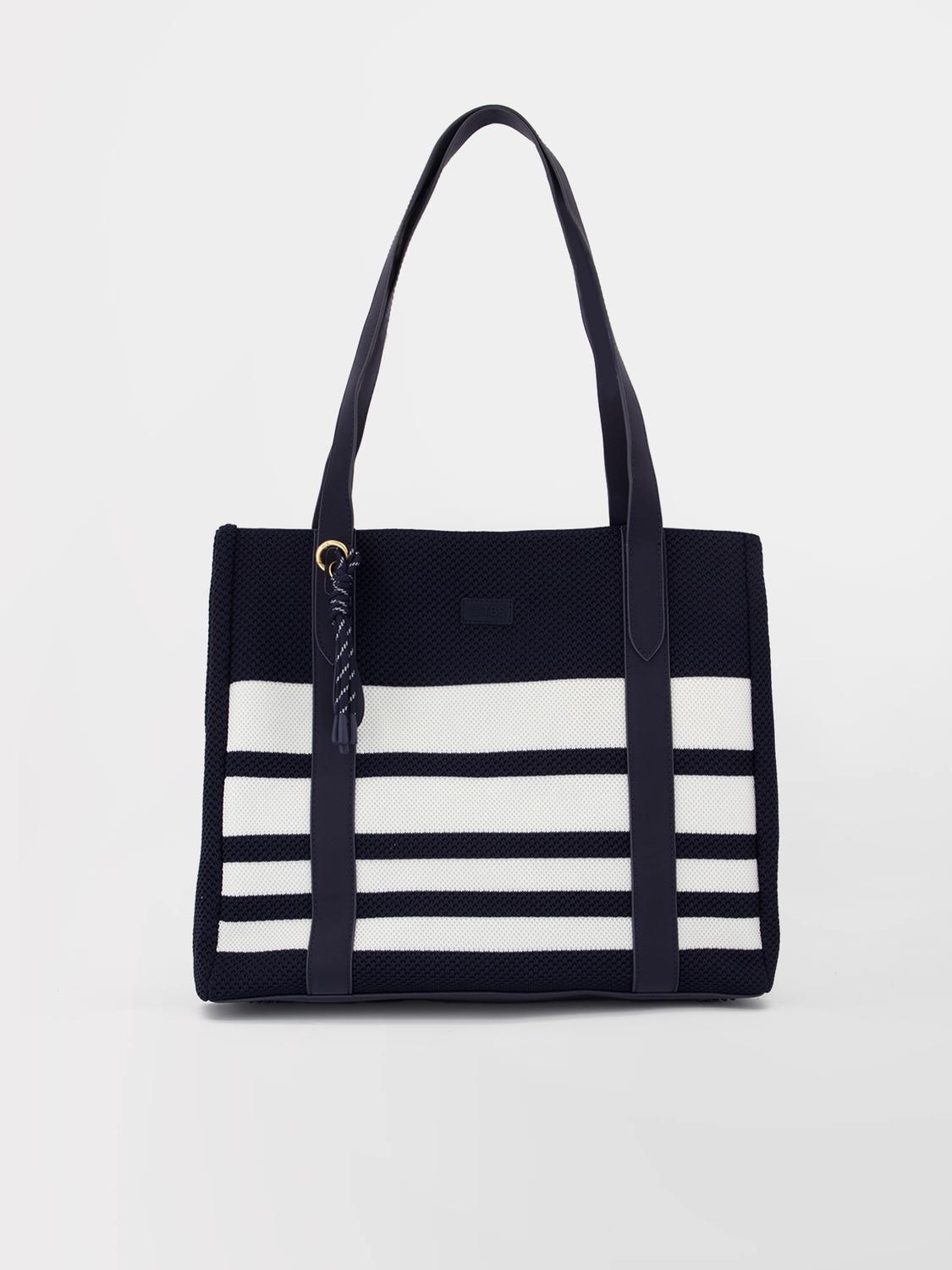 Sac Cabas Femme Knit Recyclé Rayé JAZOVER