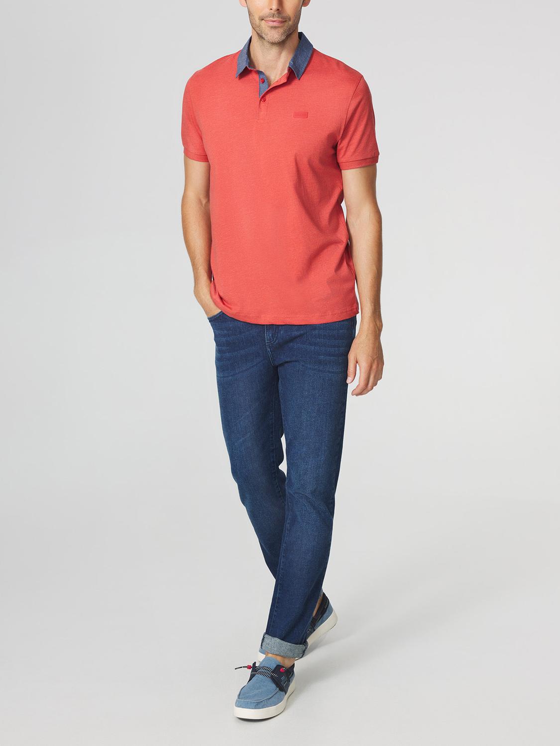 Polo Homme Jersey Rouge ARSONPOL