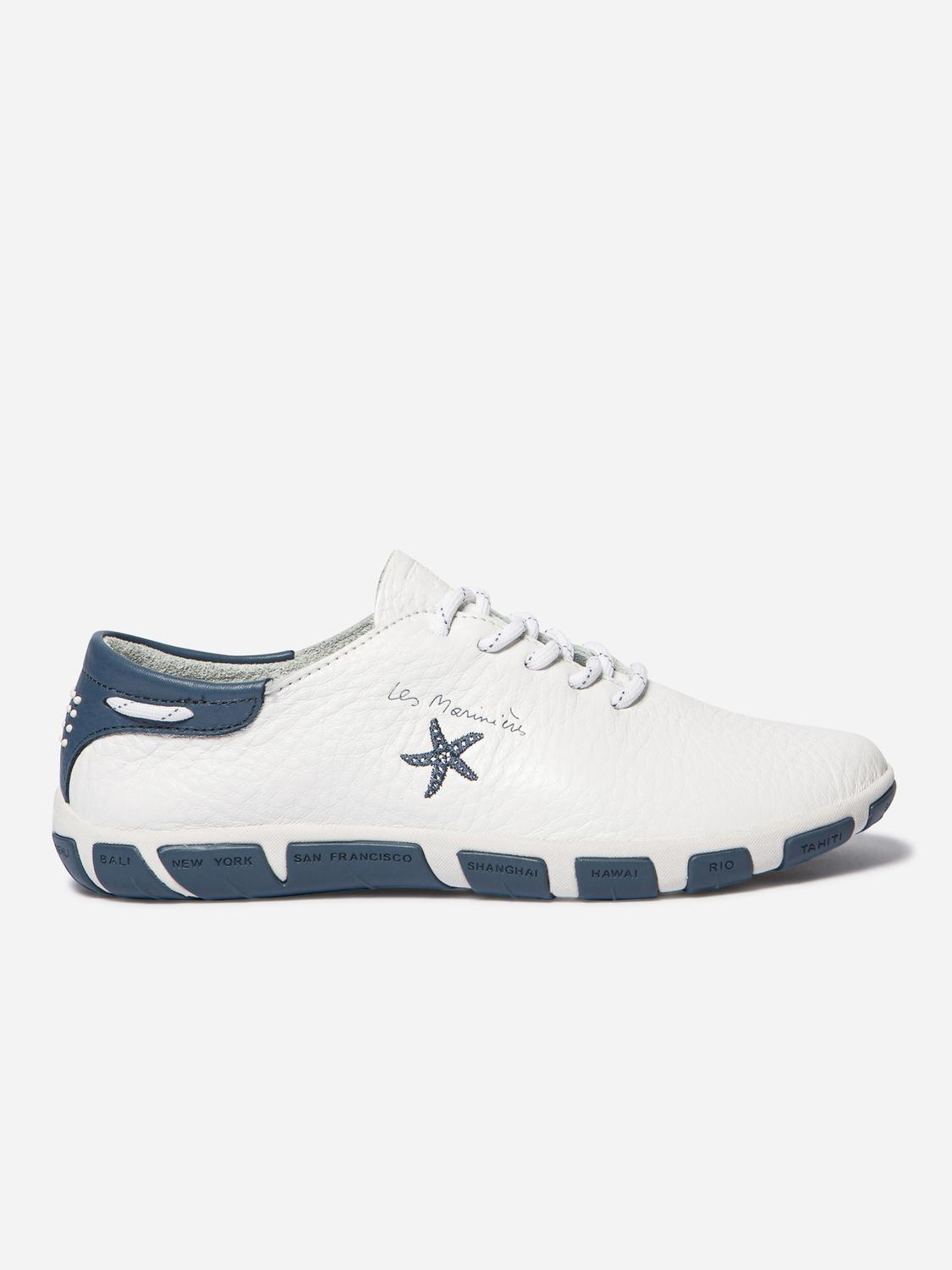 Tennis en cuir femme regate etoile JAZARU