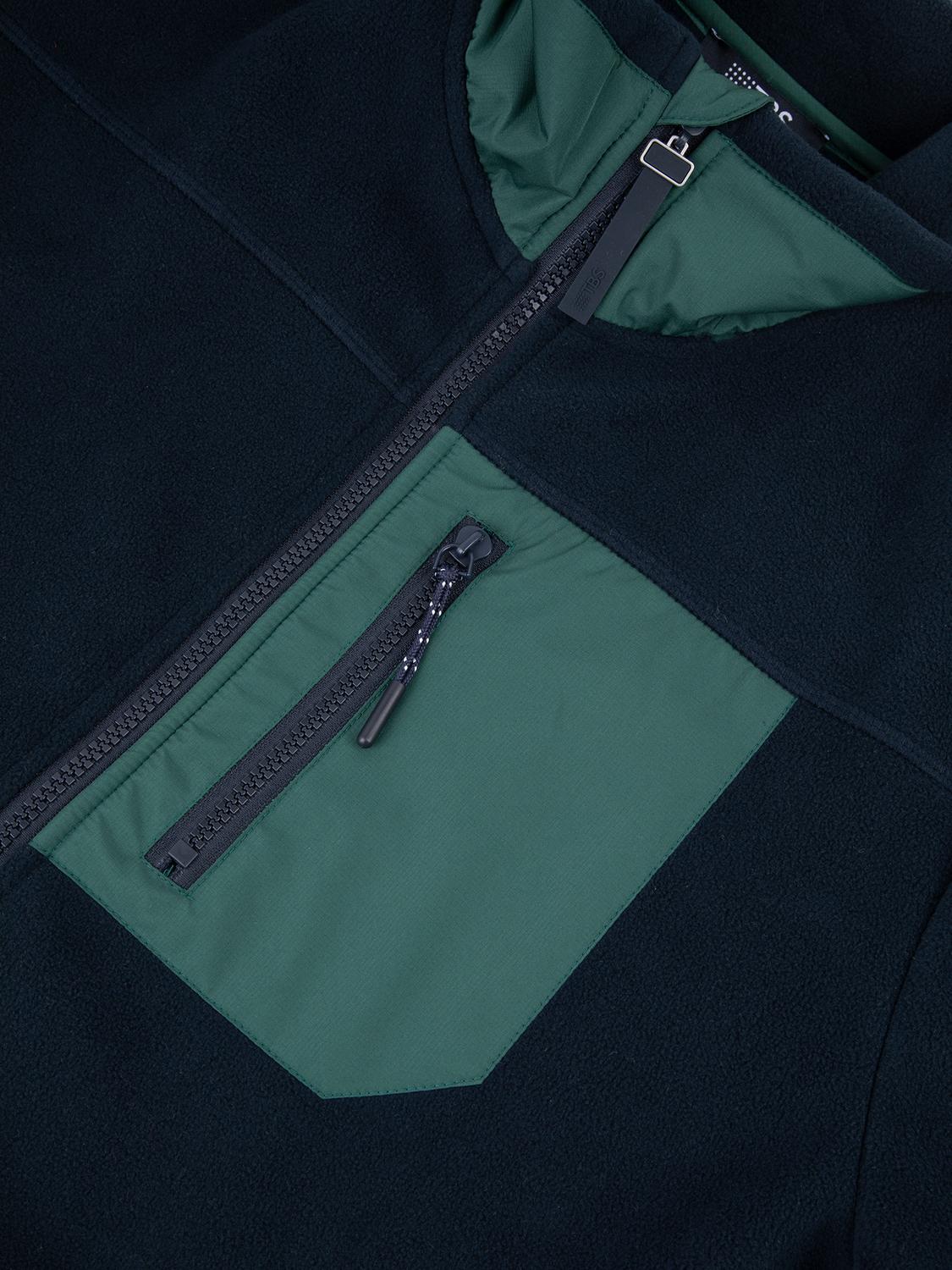 Sweat Marine Manches Longues Bleu CADENZIP