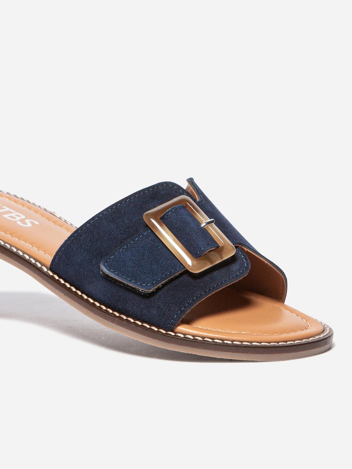 Mules femme marine ARIETTE