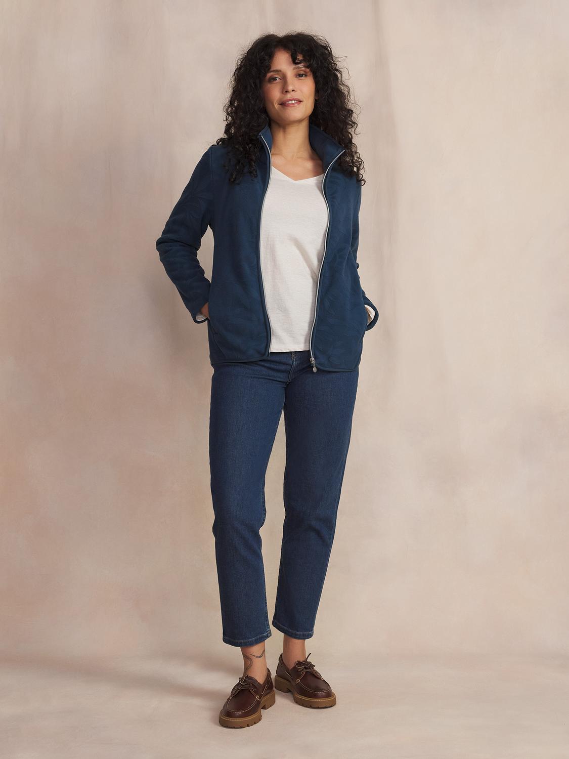 Gilet Minuit Manches Longues Bleu LILLYZIP