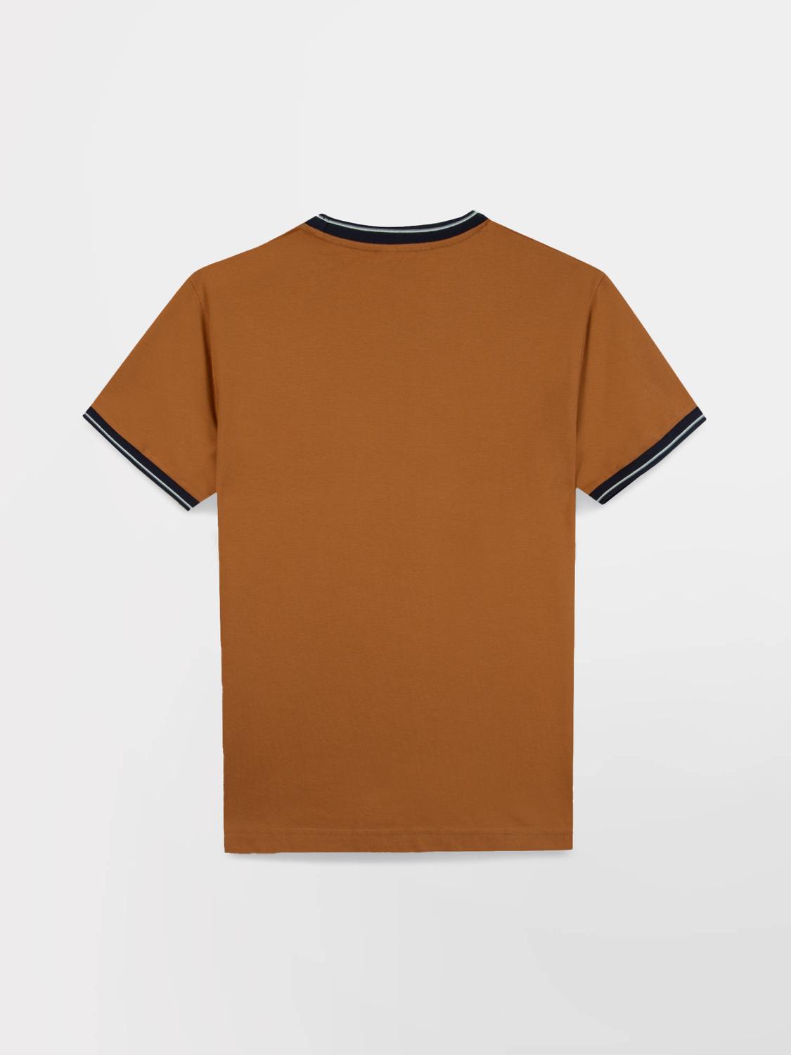 Tee-shirt en maille homme teck DARELTEE