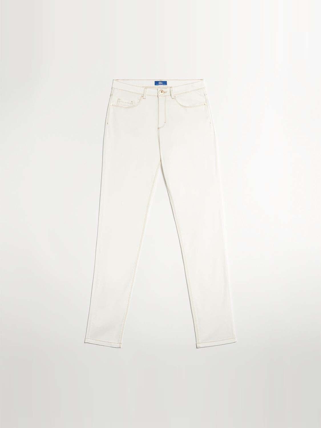 Pantalon Femme Matière Eco-Conçue Blanc