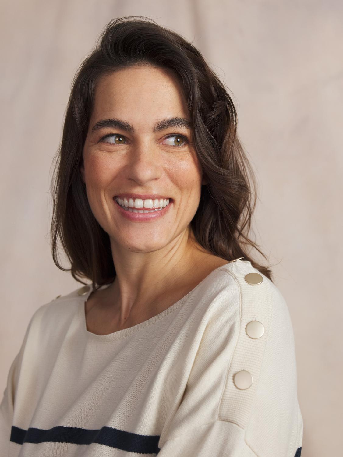 Pull femme ecru SELENPUL