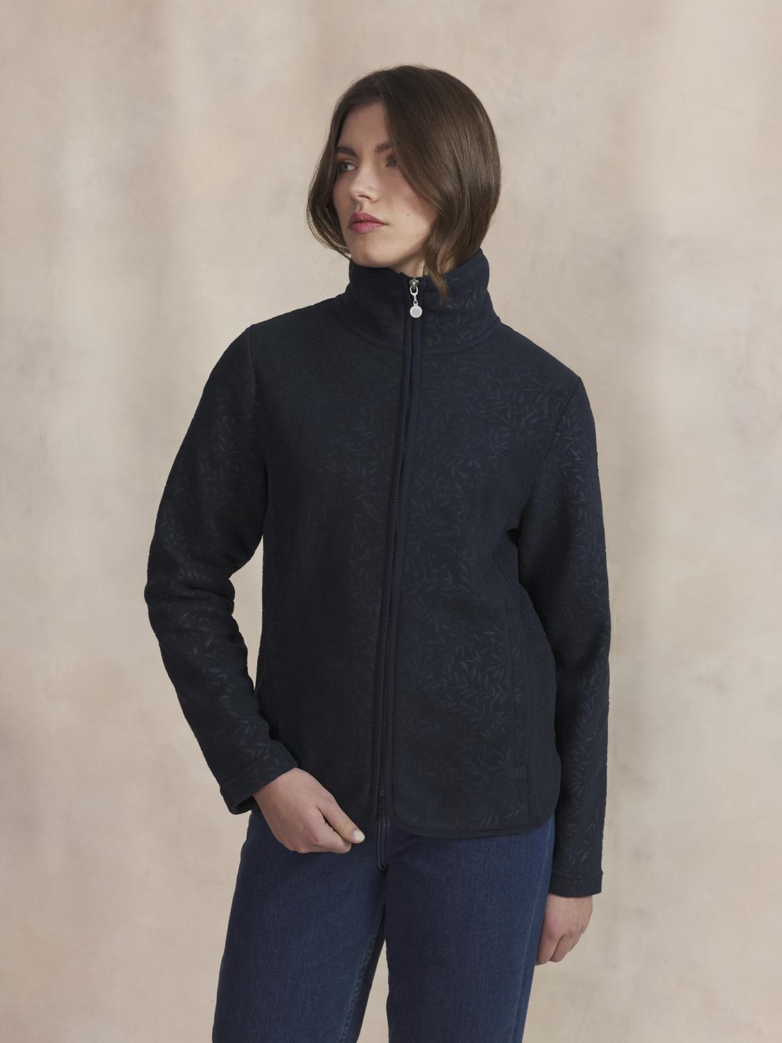 Sweat Zippé Femme Marine LILLYZIP