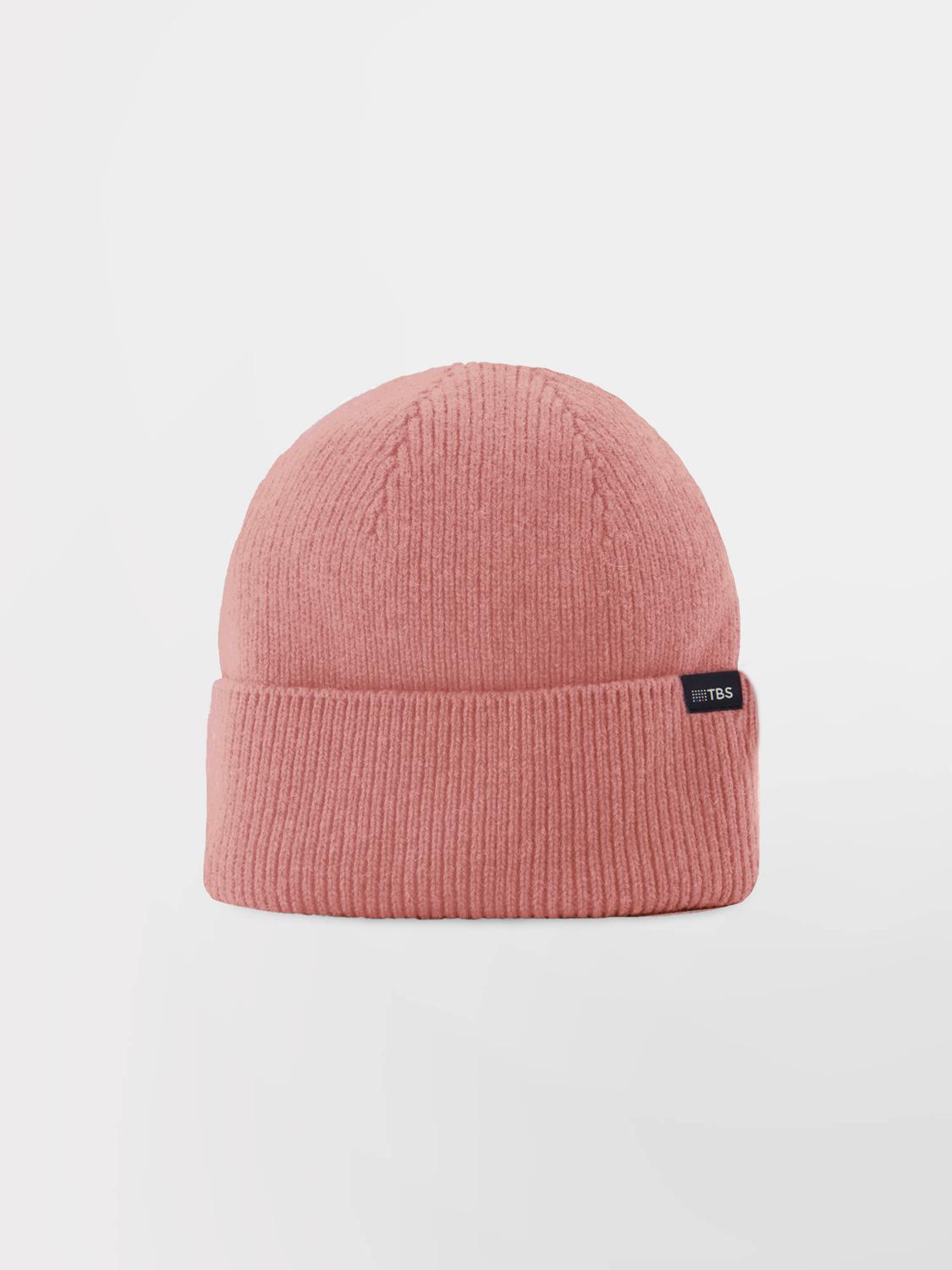 Bonnet Mixte Textile Vieux Rose ERQUY