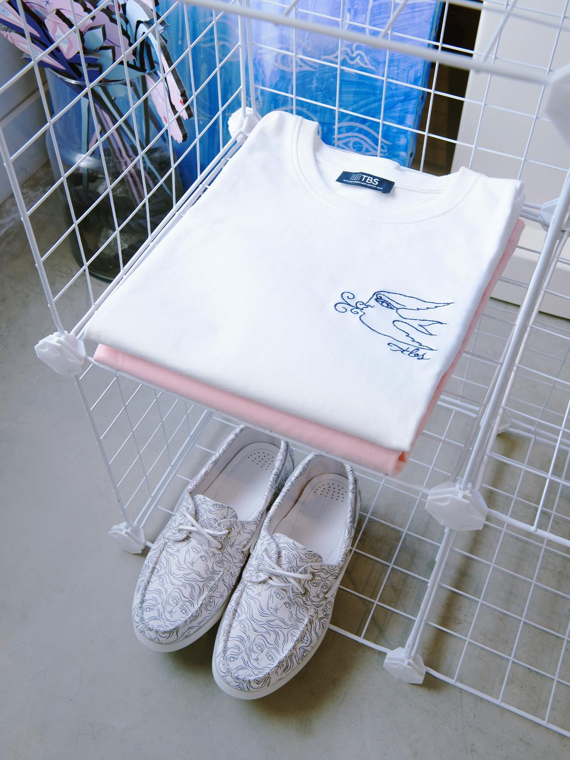 Tee-shirt en maille femme arctique NYANJA Mersea People