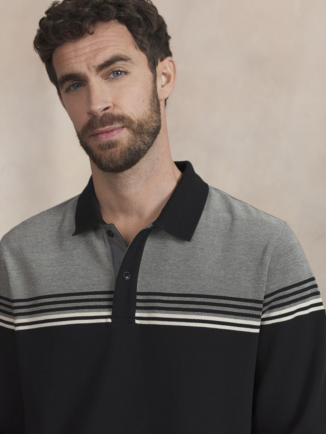 Polo Homme Noir HIROCPOL