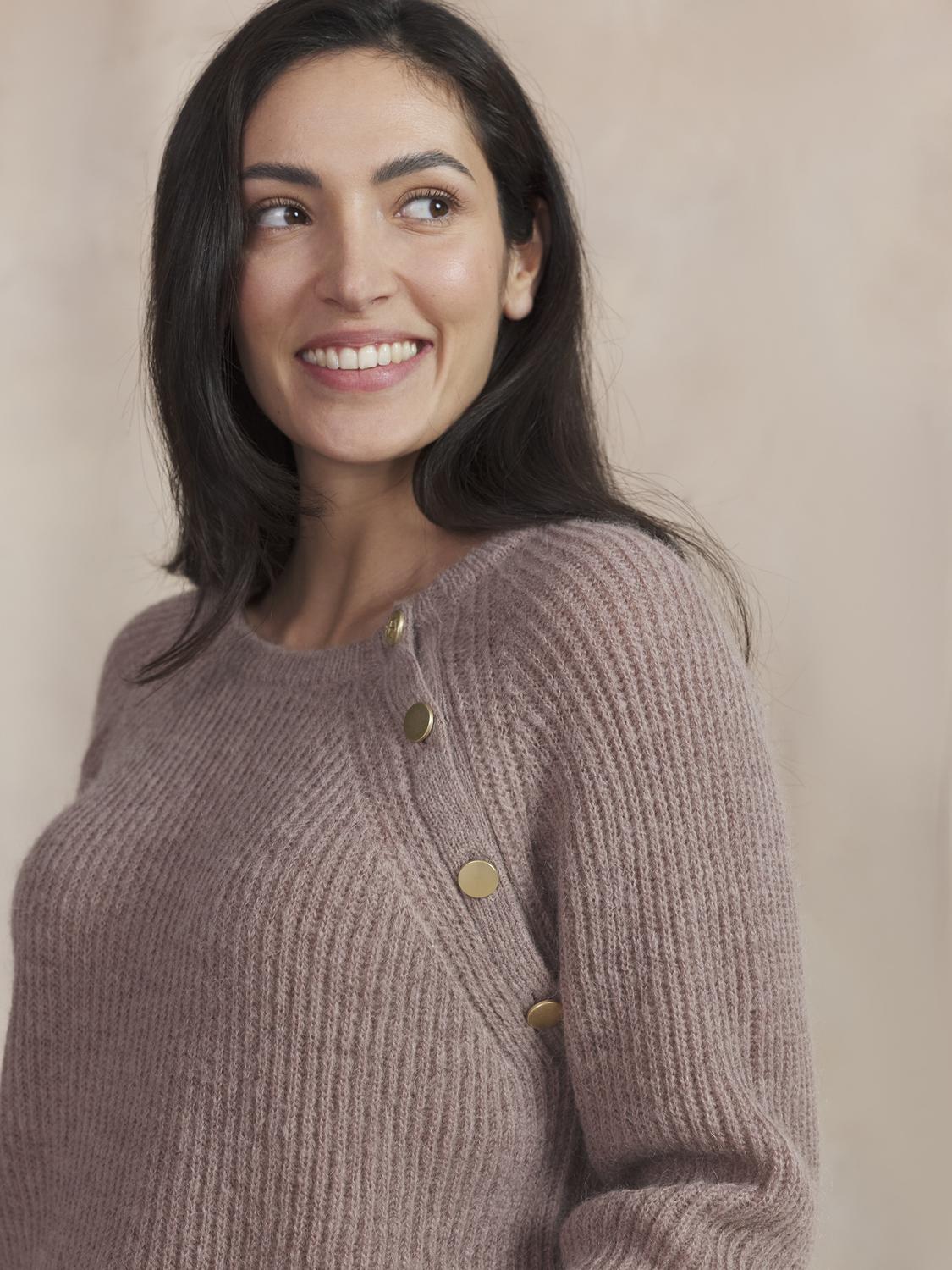 Pull Col Camionneur Femme Nymphe INESAPUL