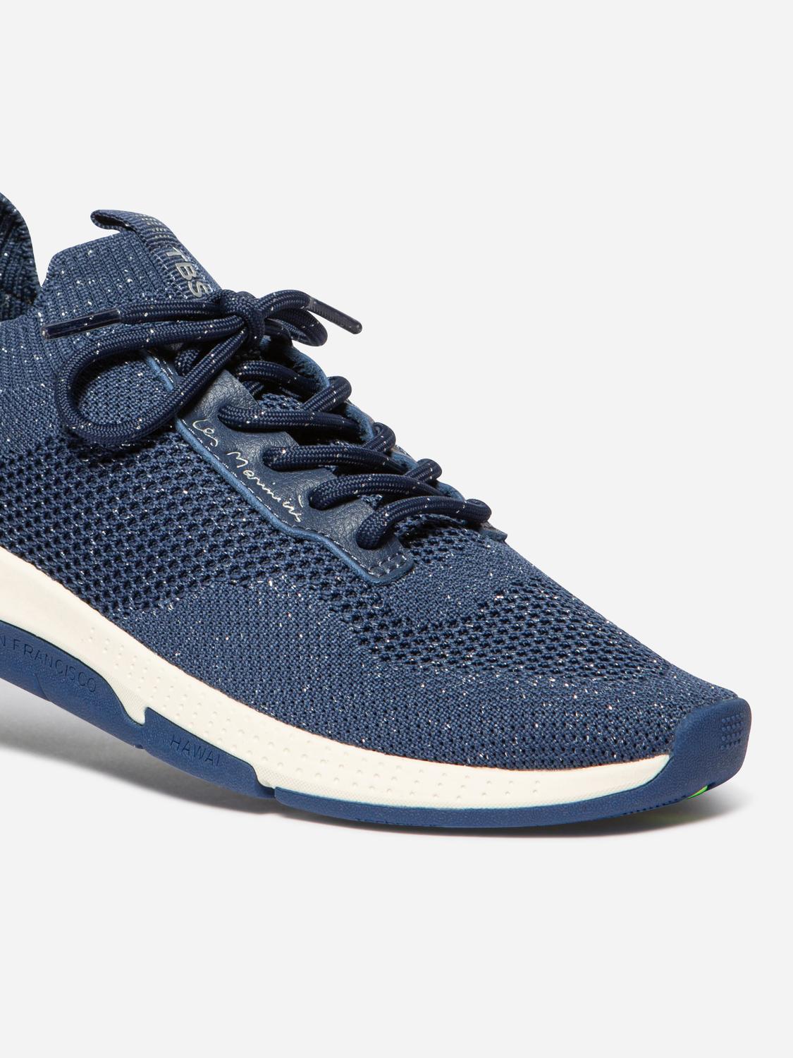 Women's running shoes Heathered Regatta and Silver JELLINA