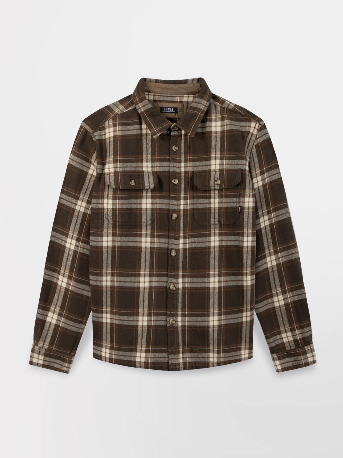 Chemise Homme Coton Bois GAREKSUR