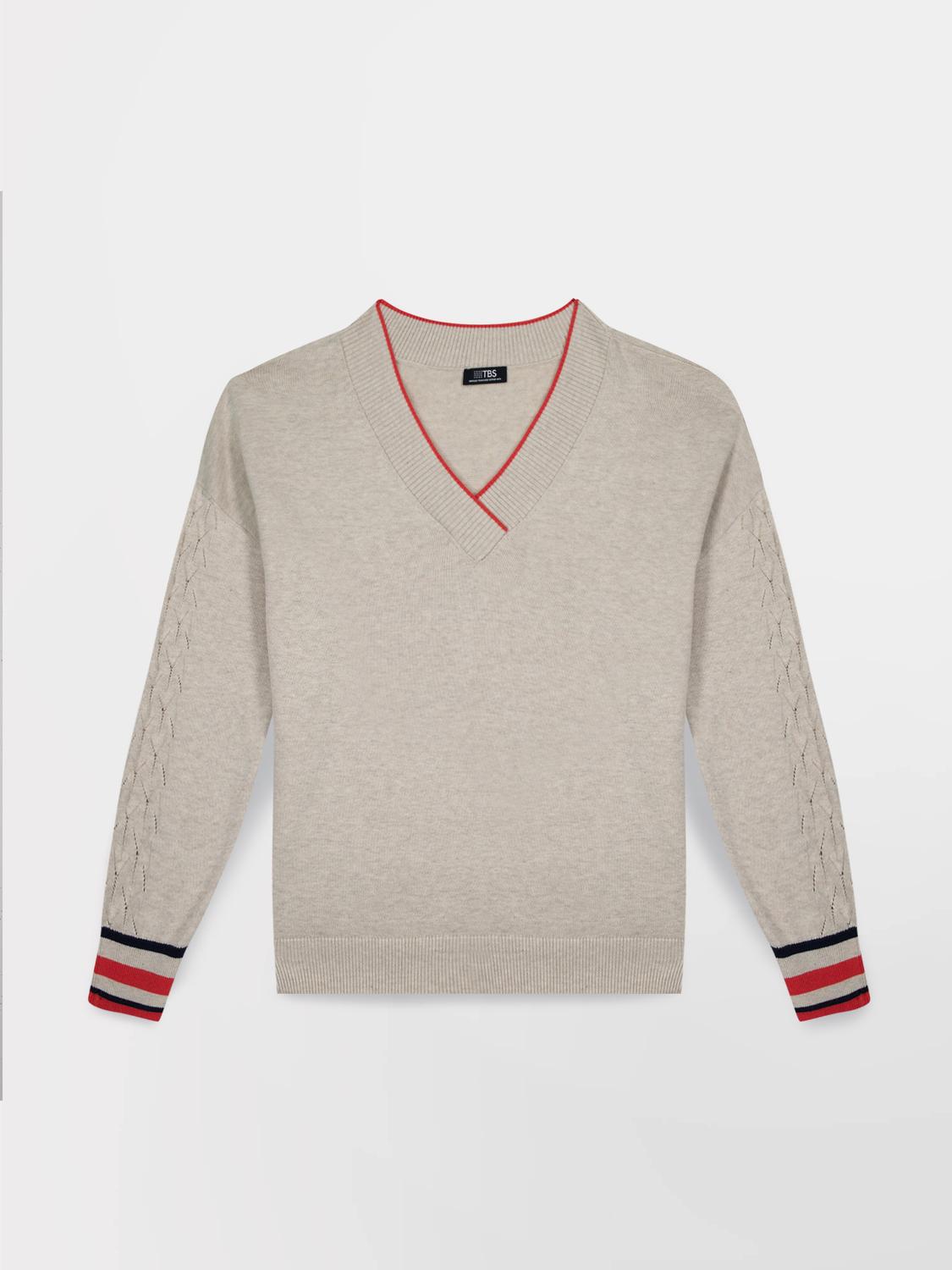 Women's sweater Ecru XELLAVER