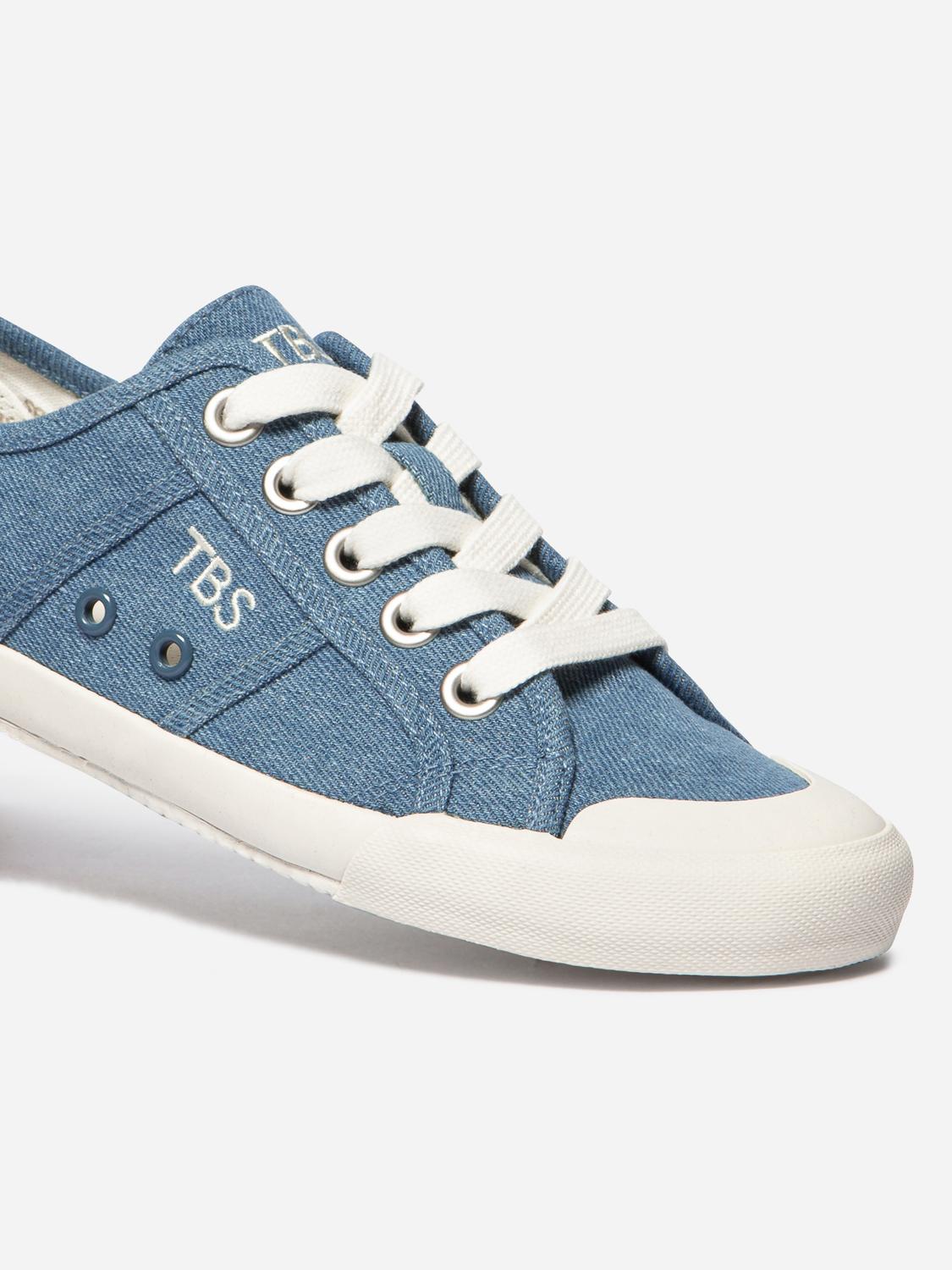 Tennis en toile femme jean OPIACE