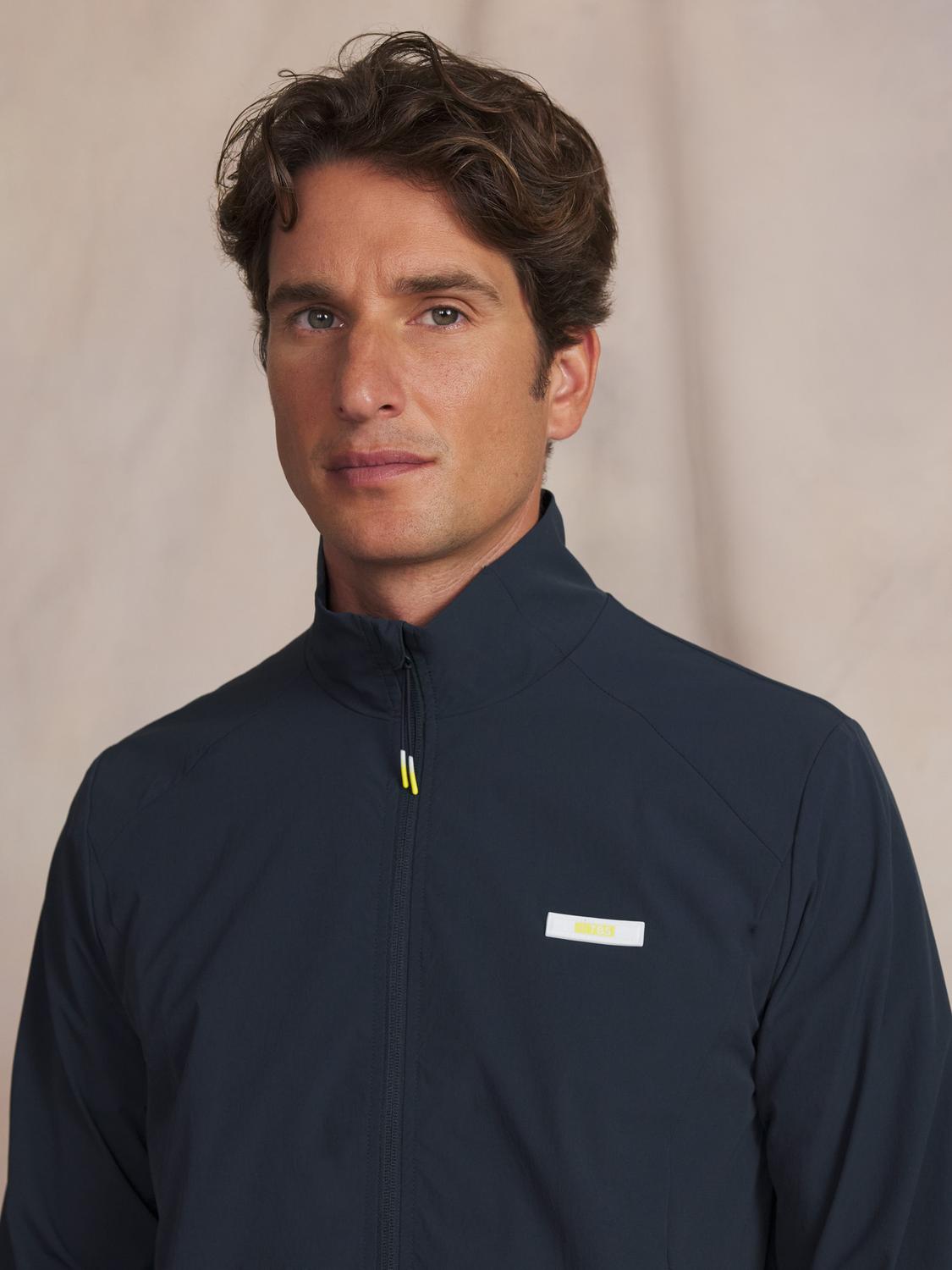 Sweat homme navy USAINZIP