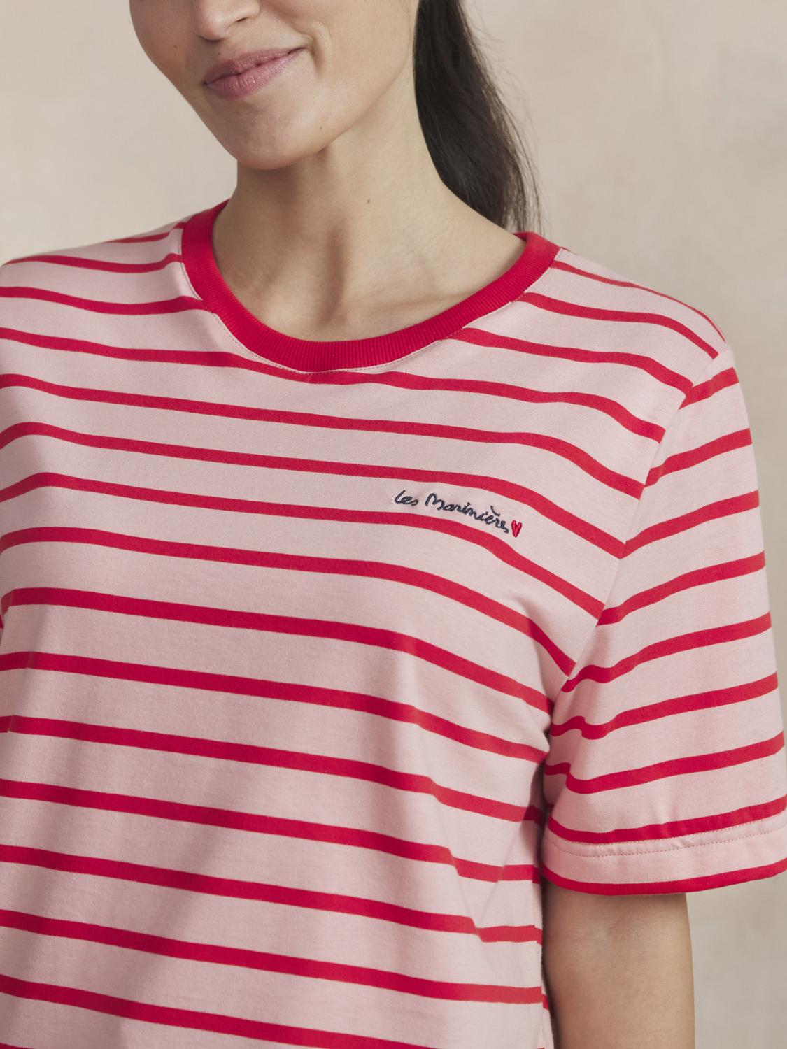 Women's knit T-shirt Orchid AMOUR