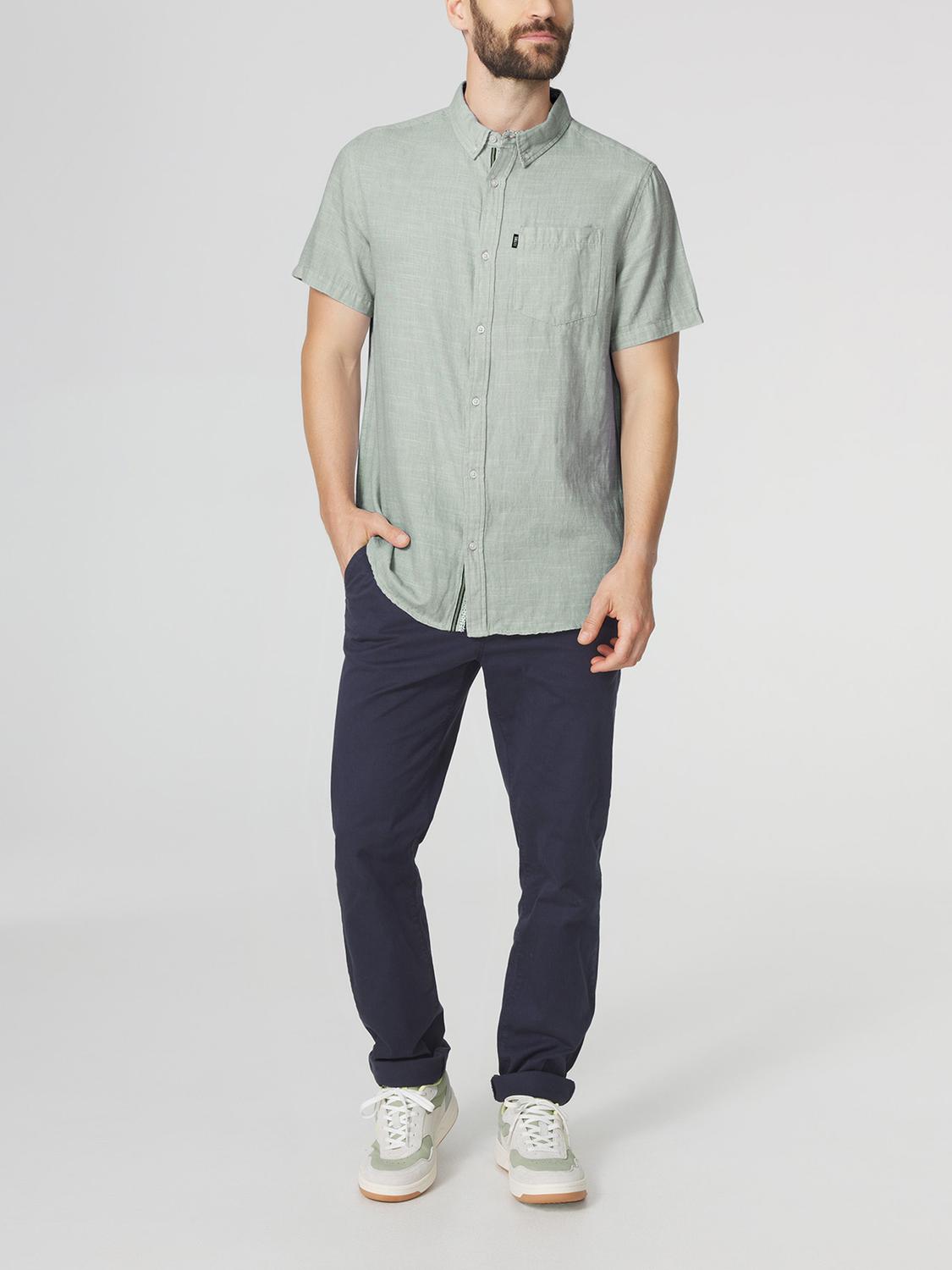 Chemise Homme Coupe Confort Vert CALELCHA