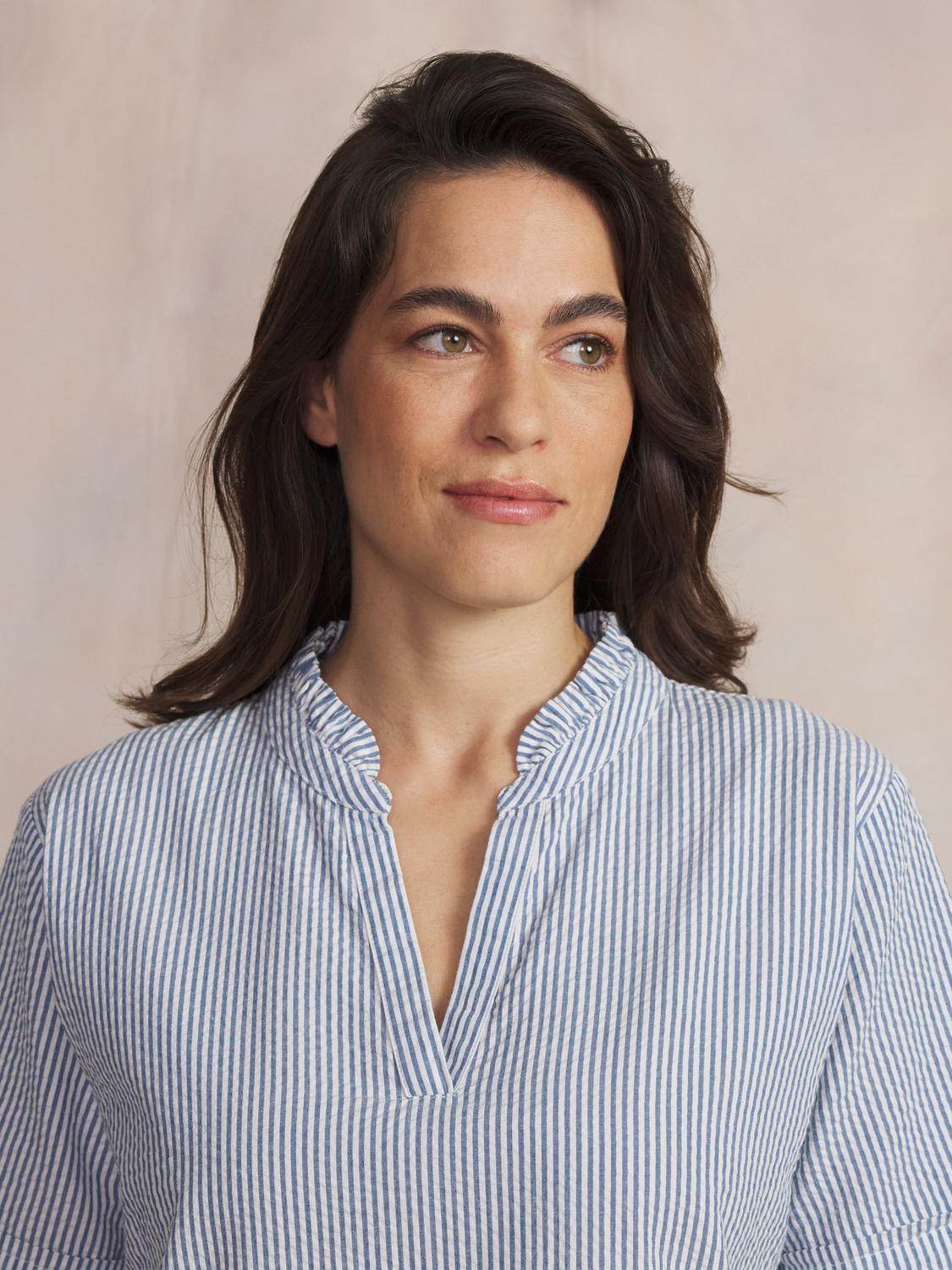 Robe courte femme chambray BABETROB