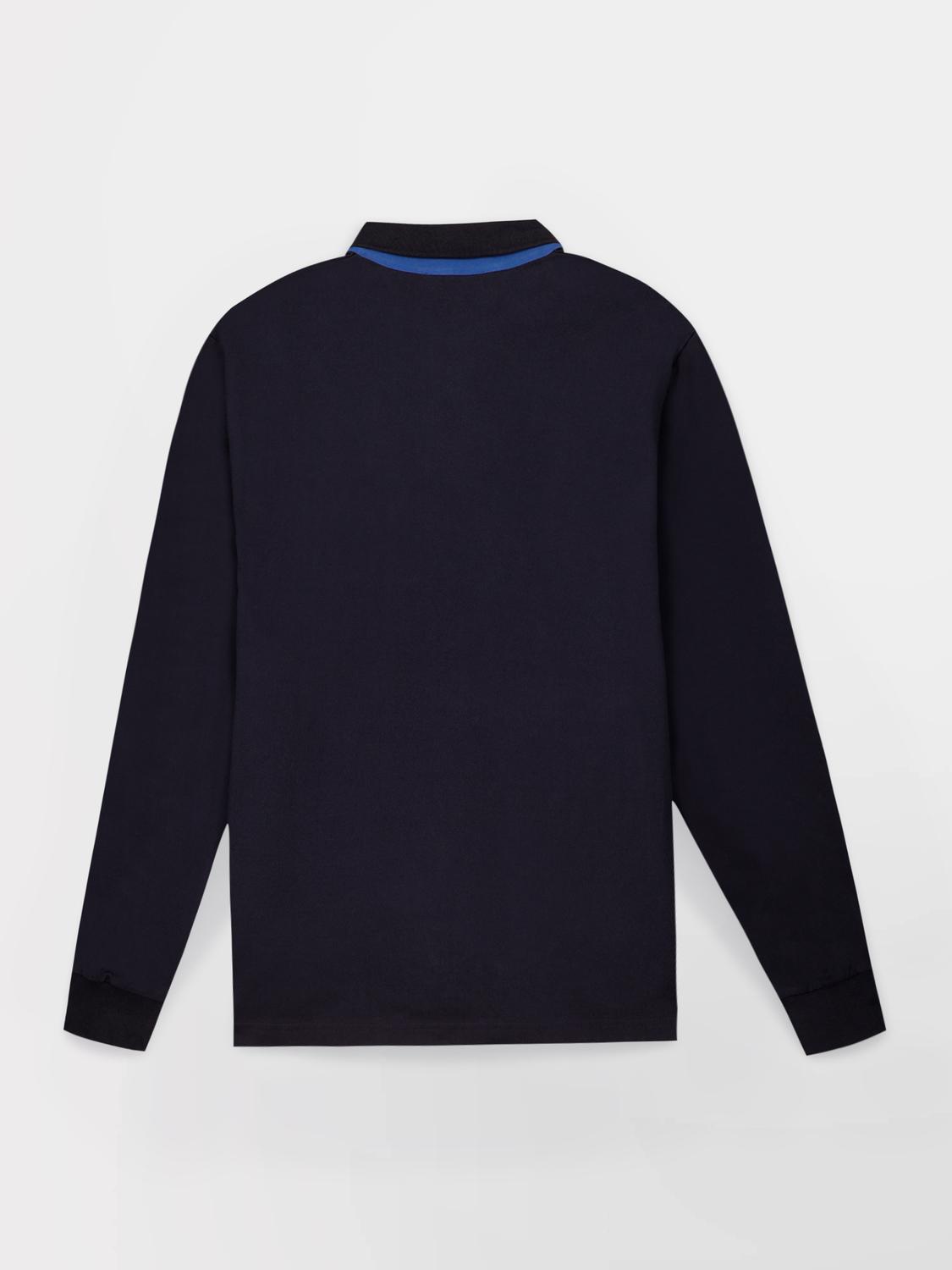 Polo Homme Jersey Coton Epais Bleu JONNAPOL Polo Homme Jersey Coton Epais Bleu JONNAPOL