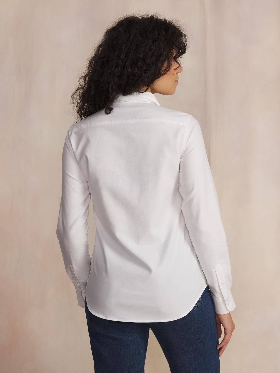 Chemise Manches Longues Blanc CAYLACHE Chemise Manches Longues Blanc CAYLACHE