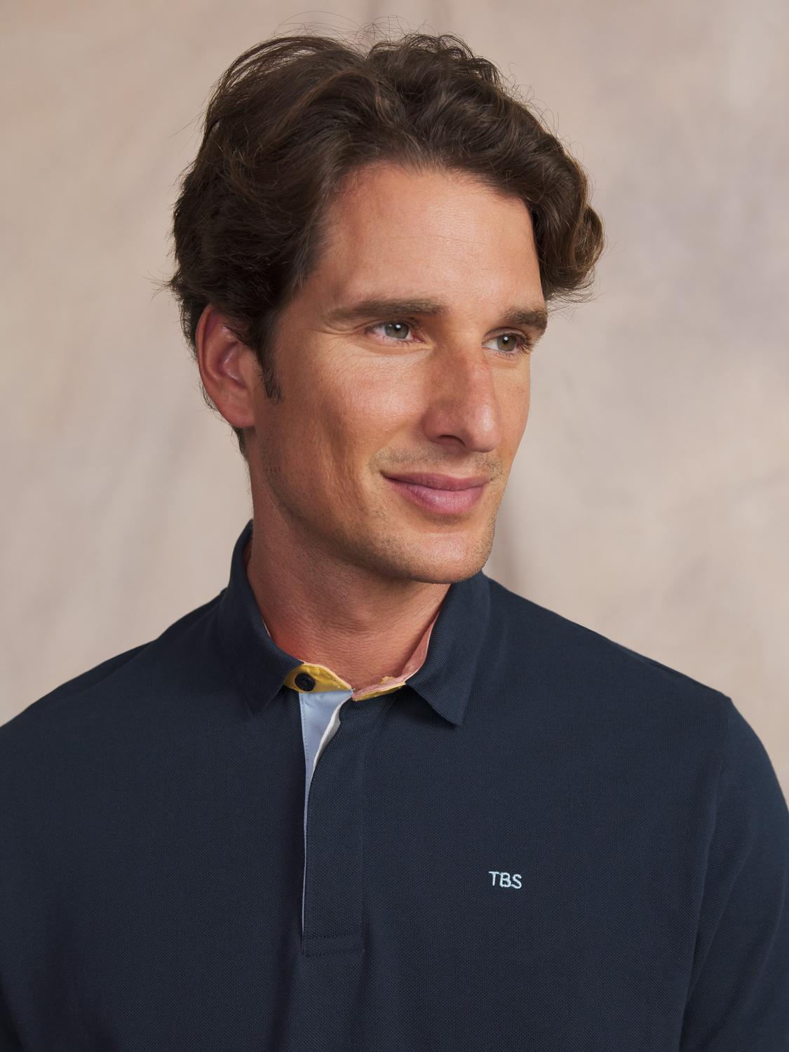 Polo homme navy CLIDEPOL