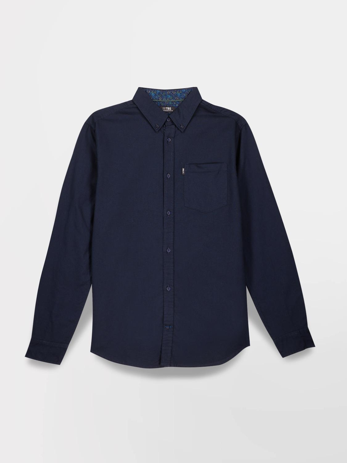 Chemise Manches Longues Bleu JANOVCHE Chemise Manches Longues Bleu JANOVCHE