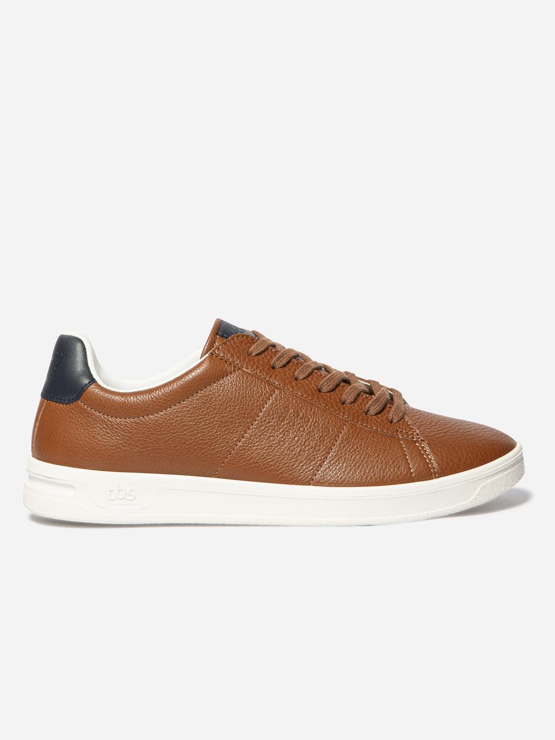 Baskets Homme Fabriquées En France Cuir Marron FLAUBER Baskets Homme Fabriquées En France Cuir Marron FLAUBER