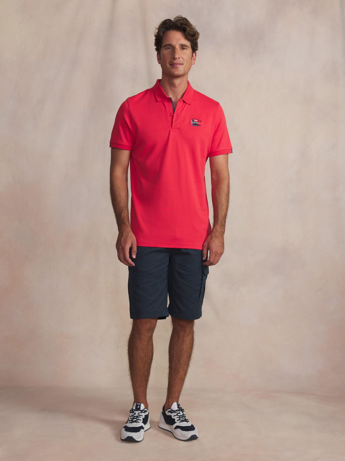 Polo homme hibiscus ANDROPOL