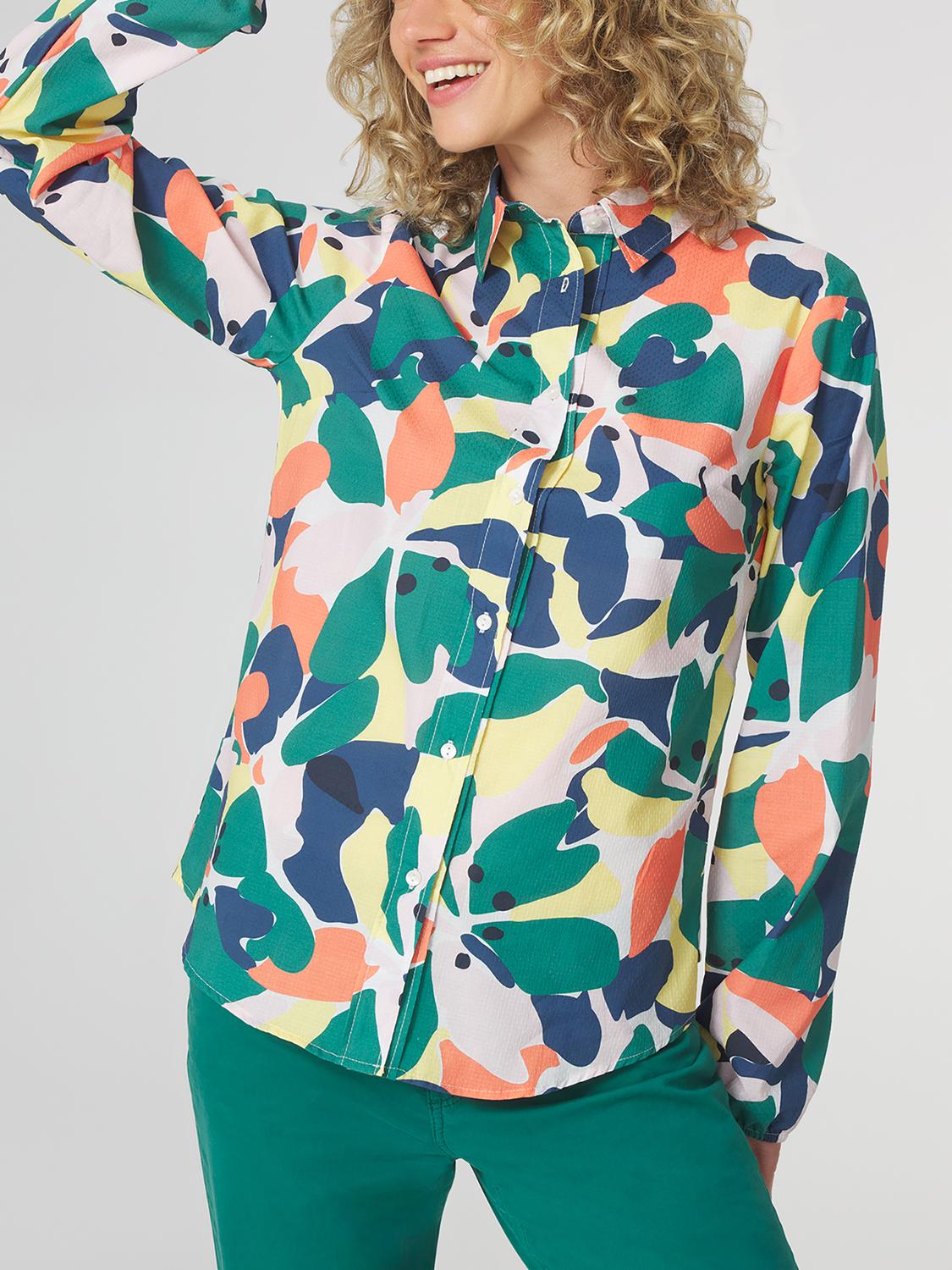 Chemise Femme Imprimés Exclusif TBS Vert AGLAECHE