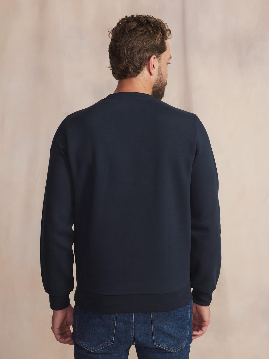 Sweat Marine Manches Longues Bleu ABRAMRON Sweat Marine Manches Longues Bleu ABRAMRON