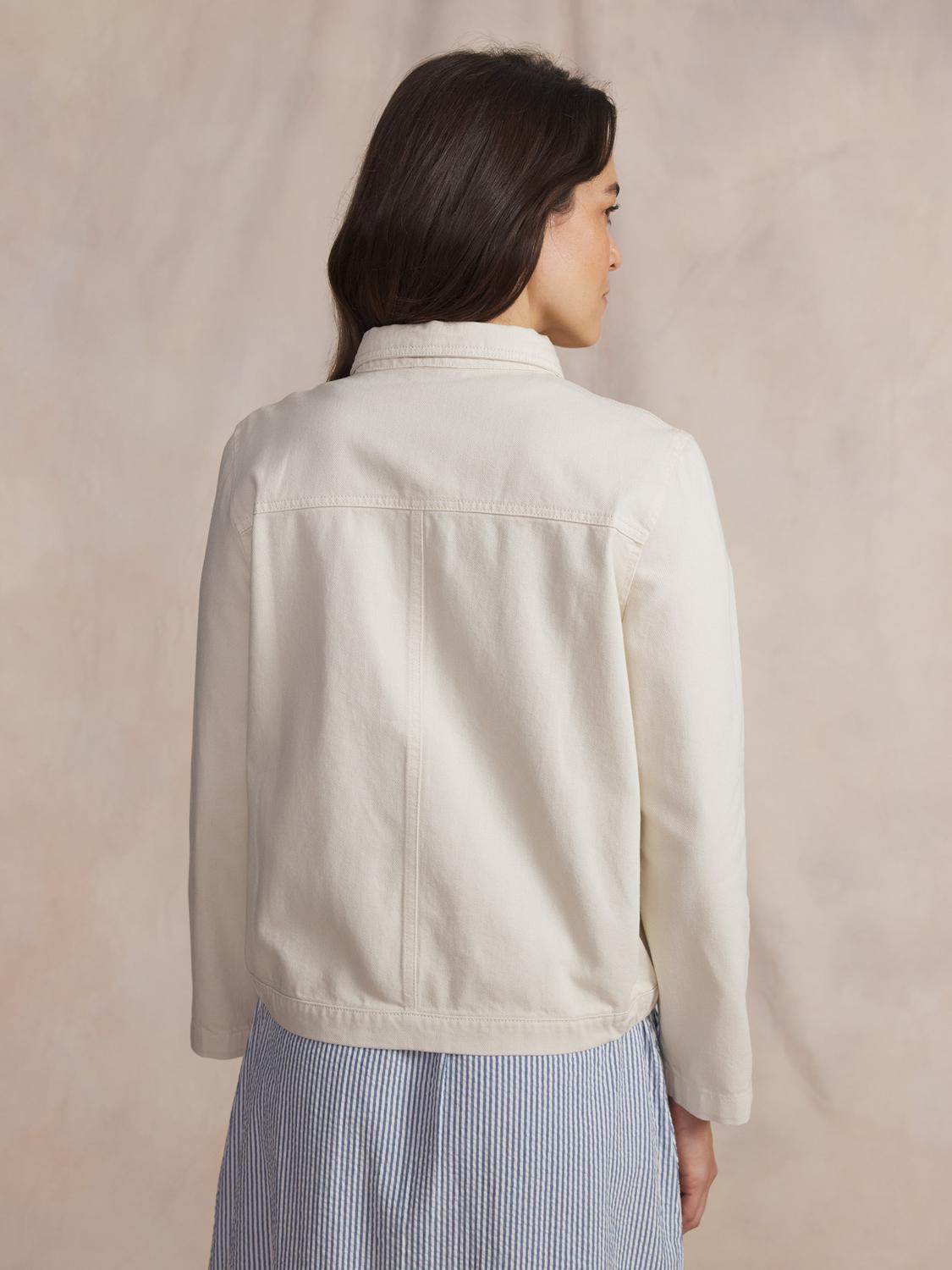 Veste femme ecru MADIEVES